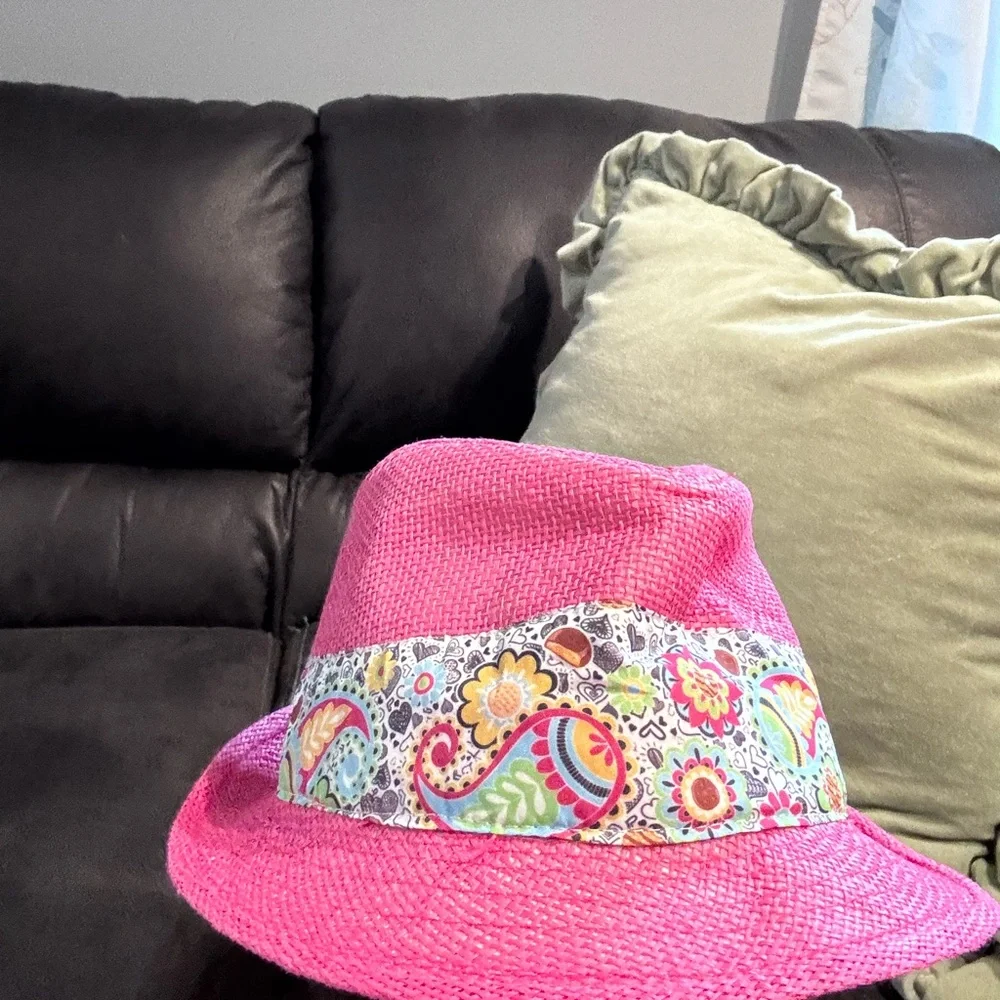 Fedora Little Brownie Pink girl scout Hat